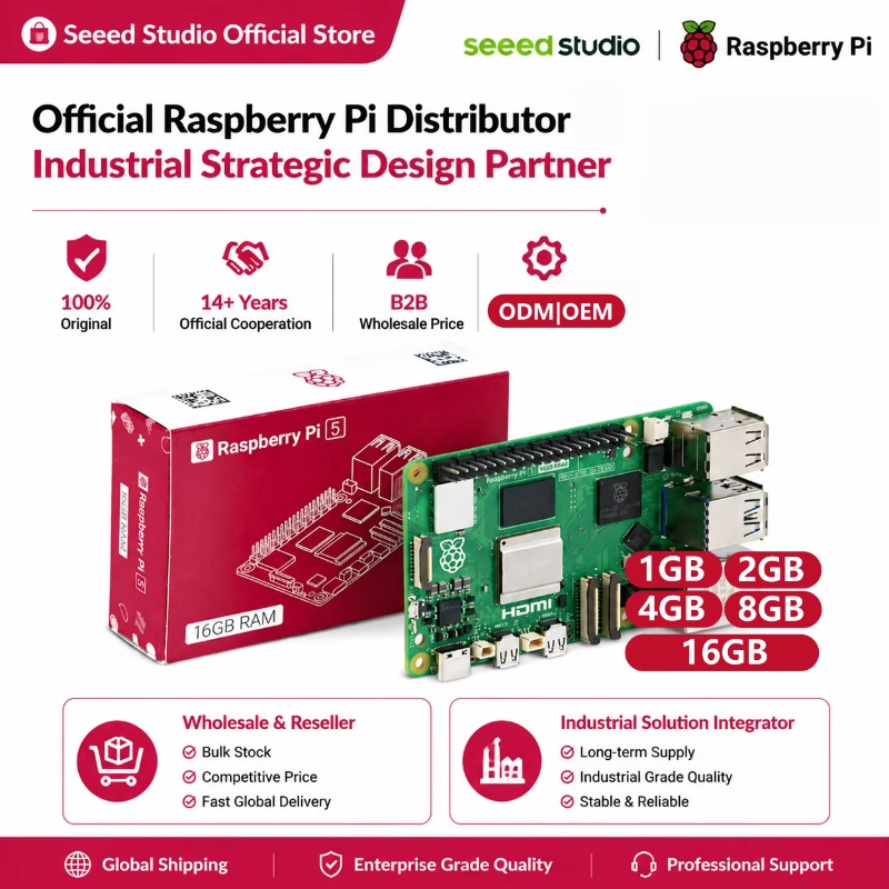 Producto al por mayor: Kit de  - Raspberry Pi 5 8Gb Board reseña y precio