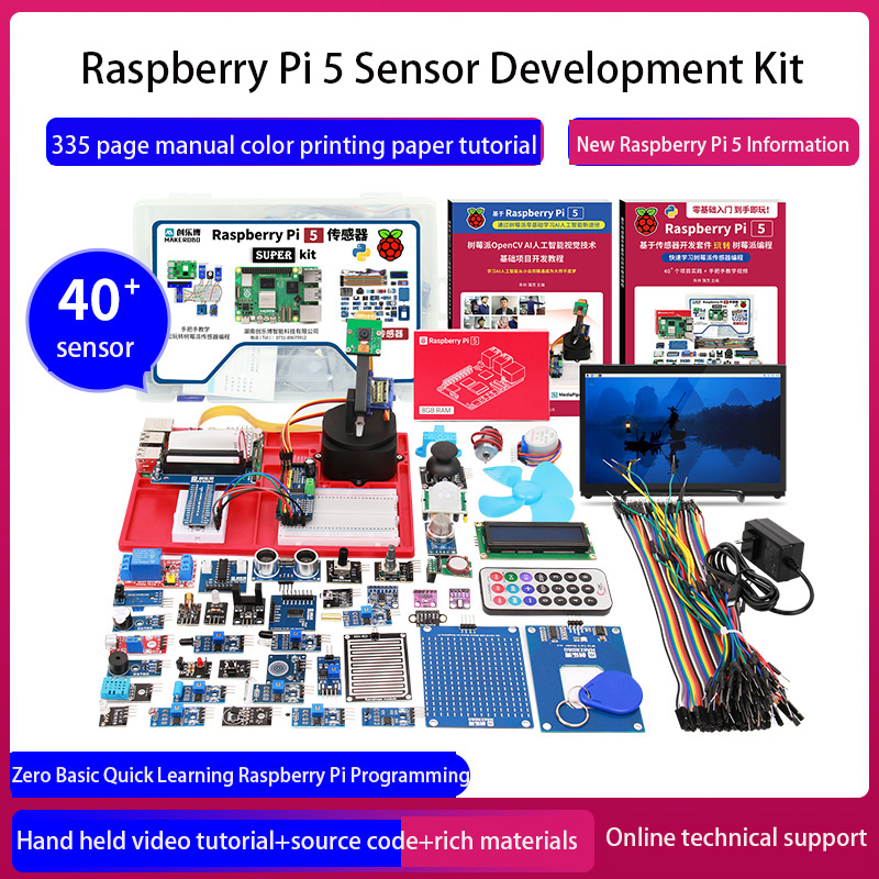 Kit de desarrollo de sensores  - Raspberry Pi 5 8Gb Board reseña y precio
