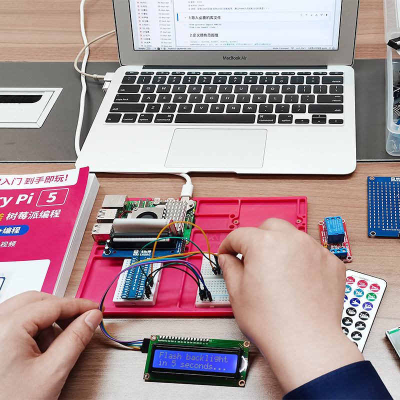 Kit de desarrollo de sensores  - Raspberry Pi 5 8Gb Board reseña y precio